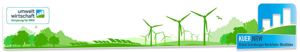 KUER.NRW | Grüne Gründungen in Nordrhein-Westfalen